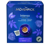 Mövenpick Kaffeekapseln Espresso Intenso 50 Stück - Entkoffeiniert: Nein - Produktionsland: Frankreich - Packungsgrösse: 50 Stück - Geschmacksrichtung: Keine - Getränkeart: Cappuccino - Espresso - Kaffeeart: Nespresso Kapseln