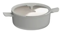 BergHOFF Kochtopf Balance 28, 28 cm - Material: Recycling Aluminium - Topfart: Kochtopf - Kompatible Kochfelder: Elektro - Glaskeramik - Induktion - Antihaftbeschichtung: Ja - Detailfarbe: Grau - Spülmaschinenfest: Nein