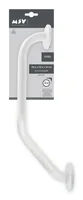 spirella Winkel-Haltegriff Edelstahl Weiss 54 cm - Befestigung: Bohren - Produkttyp: Griff