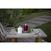 Star Trading LED-Kerze Flamme Paula Warmweiss - Betriebsart: Batteriebetrieb - Fernbedienung: Nein - Aussenanwendung: Ja - Höhe: 10 cm - Timerfunktion: Ja - Set: Nein