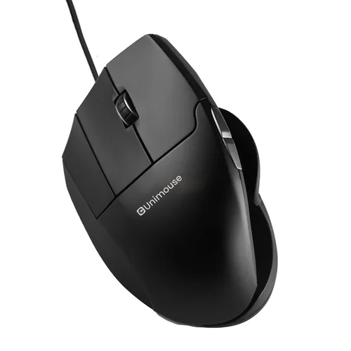 Contour UniMouse wired linkshänder schwarz
