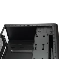 Fractal Design PC-Gehäuse Core 1100 - Unterstützte Mainboards: Micro-ATX - Mini-ITX - Detailfarbe: Schwarz - Anzahl Lüfterplätze: 3 - Sichtfenster: Nein - Netzteil vorinstalliert: Nein - Gehäuse Bauart: Mini-Tower