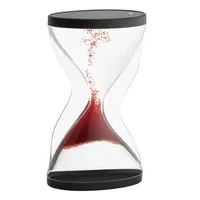 TFA Dostmann Sanduhr Schwarz/Rot, 10 min - Produkttyp: Sanduhr - Motiv: Gegenstände - Detailfarbe: Rot - Schwarz - Detailmaterial: Acrylglas - Grundmaterial: Acryl