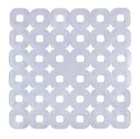 diaqua® Duschwanneneinlage Paco 53 cm, Transparent - Breite: 53 cm - Länge: 53 cm - Detailfarbe: Transparent - Detailmaterial: Polyvinylchlorid (PVC) - Grundmaterial: Kunststoff