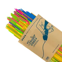 3Doodler 3D Pen Filament Neon Sunset 250 Stück, Mehrfarbig - Set: Nein - 3D-Pen Zubehör: Filament
