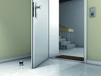 Olympia TS 230 door stop Stainless steel Rubber, Stainless steel