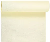 Duni Tischdecke Tête-à-Tête 40 cm x 24 cm, Cream - Material: Velviq - Produktart: Tischdecke - Motiv: Ohne Motiv - Detailfarbe: Cream - Breite: 40 cm - Länge: 24 cm