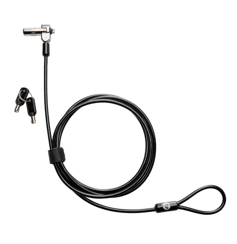 HP Nano Keyed cable lock Black, Metallic 1.83 m