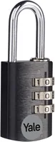 Yale YE3CB/20/121/1/BK lucchetto Lucchetto convenzionale 2 pz