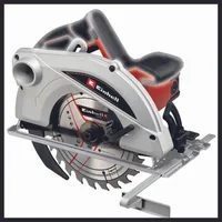 Einhell Handkreissäge TC-CS 1410 - Ausstattung: Ohne Zubehör - Für Material: Holz - Set: Nein - Produktkategorie: Handkreissäge - Werkzeugaufnahme: Spindelarretierung - Akkusystem: Netzbetrieb (kein Akku)