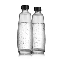 Sodastream Glaskaraffe DUO 1 l, 2 Stück - Zubehörtyp: Glaskaraffe