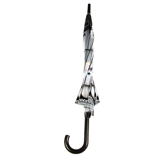 Esschert Design TP321 umbrella Black, Multicolour, Transparent Steel Full-sized Rain umbrella