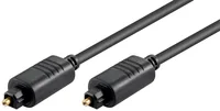 Toslink Kabel (schwarz, 2 Meter)
