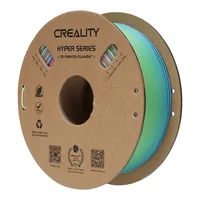 Creality Filament PLA Hyper, Regenbogen, 1.75 mm, 1 kg - Material: PLA (Polylactid Acid) - Detailfarbe: Regenbogen - Gewicht: 1 kg - Durchmesser: 1.75 mm - Materialeigenschaften: Hyper