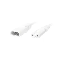 Logilink Stromkabel Verlängerung, 2m, weiß