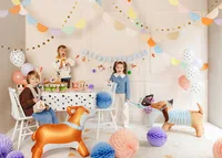 Partydeco Folienballon stehender Corgi Orange/Weiss, 88 x 70 cm - Packungsgrösse: 1 Stück - Grösse: 88 x 70 cm - Produkttyp: Folienballon - Motiv: Hund - Detailfarbe: Orange - Weiss - Material: Polyethylen (PE)