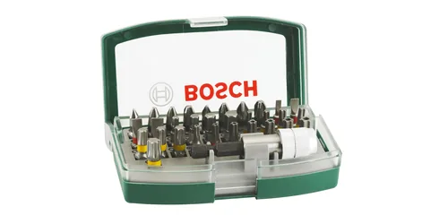 Bosch Bit-Set 32-teilig - Set: Ja - Bit-Typ: Philips - Pozidriv - Torx - Innensechskant - Schlitz - Grösse: Diverse