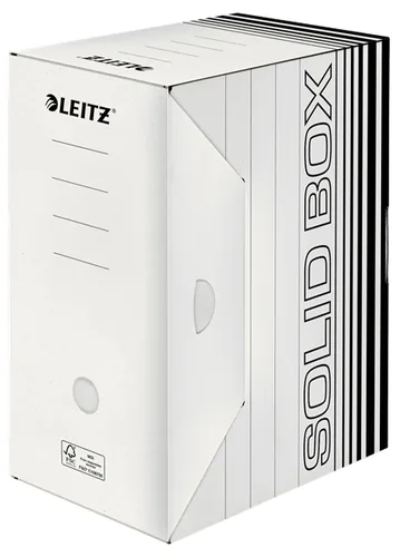 LEITZ Solid Box A4 6129-00-01 weiss 150x257x330mm