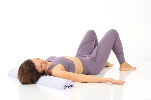 TOGU Pilates Halbrolle Premium - Zubehörtyp: Rolle - Produktkategorie: Sonstiges - Eigenschaften: Keine Eigenschaft - Farbe: Lila