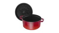 STAUB Gusseisen FR, rund, 28 cm, Kirschrot