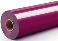 LOKLIK Plotterfolie Basic 30.5 x 180 cm, 1 Stück, Dunkelrosa - Geeignet für Drucker: Nein - Detailfarbe: Dunkelrosa - Aussenanwendung: Nein - Selbstklebend: Nein - Aufbügelbar: Ja - Folientyp: Aufbügelfolie Flex