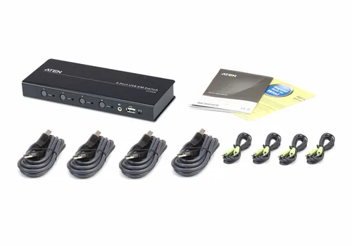 ATEN CS724KM-AT KVM switch Black