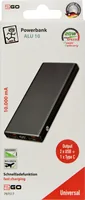 2GO Powerbank 10000mAh USB-C Aluminium