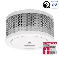 Abus Rauchmelder GRWM30600 Stand-alone - Anwendungsbereich: Indoor - Typ: Rauchmelder - Betriebsart: Batteriebetrieb - Set: Nein - Batterielebensdauer: 10 J. - System-Kompatibilität: Keine