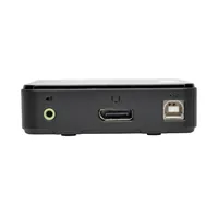 Tripp Lite B004-DP2UA2-K 2-Port DisplayPort KVM Switch 4K 60 Hz with Audio, Cables and USB Peripheral Sharing