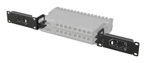 MikroTik Rackmount Kit K-79 - Detailfarbe: Schwarz - Montage: 19 Rack
