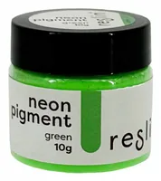 Reslin Farbpigmente Pulver Neon Gründ - Zubehörart Basteln: Farbpigmente