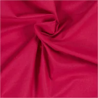 Creativ Company Stoff 145 cm x 200 cm, Pink - Breite: 145 cm - Länge: 200 cm - Material: Baumwolle - Detailfarbe: Pink