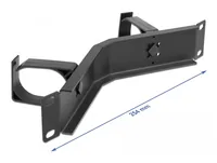 DELOCK 10"" Kabelmanagement Rangierpanel 2 Bügel gewinkelt
