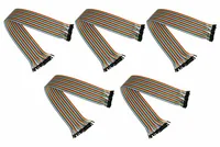 kabelmeister Jumper Wire 40-Pin Bu-Bu 5er-Set 40cm