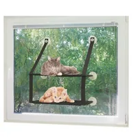 SwissPet Katzen-Hängematte TWO - Breite: 33.5 cm - Länge: 59 cm - Detailfarbe: Schwarz - Tierart: Katze - Produkttyp: Liege