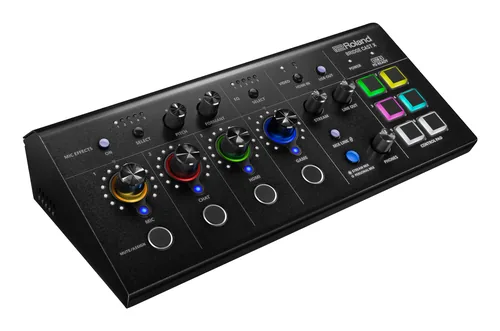 Roland Bildmischer BRIDGE CAST X - Schnittstellen: 3.5-mm-Kopfhöreranschluss - 3.5 mm Klinke - HDMI - Line Out - USB - XLR