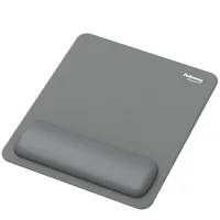 Fellowes Ergonomische Mausmatte Breyta mit Handgelenkauflage Grau - Tiefe: 200 mm - 240 mm - Breite: 200 mm - 240 mm - Detailfarbe: Grau - Form: Eckig - Höhe: 17.5 mm - Handgelenkauflage: Ja