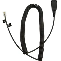 Jabra Kabelunterteil QD auf RJ10, spiral, 0,5m