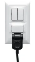 Steffen 59 00028 SW power extension 0.5 m 1 AC outlet(s) Indoor Black