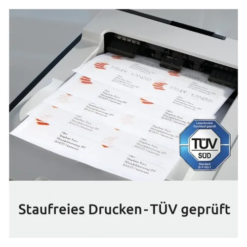 Avery Zweckform Universal-Etiketten LR3657 48.5 x 25.4 mm, 10 Blatt - Klebehaftung: Stark haftend - Drucker Kompatibilität: Inkjet - Laser - Anzahl Blatt: 10 × - Papierformat: A4 - Anzahl Etiketten: 400 - Etikettengrösse: 48.5 x 25.4 mm