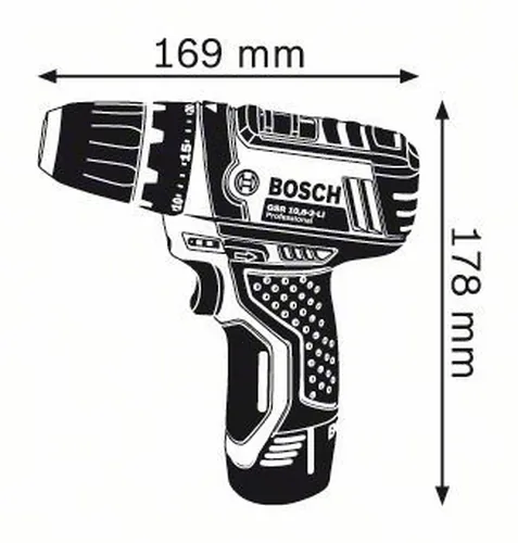 Bosch Professional Akku-Bohrschrauber GSR 12 V-15 + L-Boxx Clic&go Solo - Produktkategorie: Bohrschrauber - Werkzeugaufnahme: Schnellspannbohrfutter 10 mm - Ausstattung: Ohne Akku & Ladegerät - Set: Nein - Kapazität Wattstunden: 0 Wh - Akkusystem: Bosch P