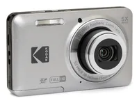 Kodak Fotokamera PixPro FZ55 – Silber - Bildsensortyp: CMOS - Bildsensor Auflösung: 16 Megapixel - Widerstandsfähigkeit: Keine Angabe - Speicherkartentyp: SD - SDHC UHS-II - SDXC UHS-II - Bauform Kamera: Kompakt - GPS: Nein