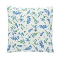 Esschert Design BK038 outdoor pillow/cushion White, Blue Pattern Square
