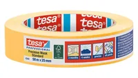 Tesa Kreppband 50m x 25mm Stand.Prec.gelb 04344