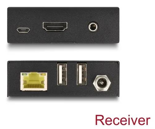 DeLOCK 65957 KVM extender Transmitter & receiver