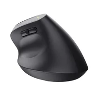 Trust Ergonomische Maus Bayo+ - Maus-Typ: Ergonomisch - Maus Features: Programmierbare DPI-Einstellung - Vertikales Design - Daumentaste - Silent-Tasten - Gelenkschonend - Scrollrad - Bedienungsseite: Rechtshänder - Detailfarbe: Schwarz - Verbindungsart: