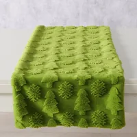Boltze Tischläufer Naina Textil, 140 x 40 cm, Grün - Materialtyp: Textil - Material: Polyester (PES) - Verpackungseinheit: 1 Stück - Detailfarbe: Grün - Produkttyp: Tischläufer