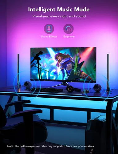 RGBIC Gaming Light Bars, LED-Leuchte