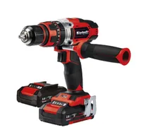 Einhell Akku-Schlagbohrschrauber TE-CD 18/48 Li Kit - Produktkategorie: Bohrschrauber - Werkzeugaufnahme: Schnellspannbohrfutter 13 mm - Ausstattung: Mit 2 Akkus und 1 Ladegerät - Set: Nein - Kapazität Wattstunden: 36 Wh - Akkusystem: Einhell Power X-Chan