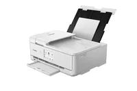 Canon Multifunktionsdrucker PIXMA TS9551Ca - Druckertyp: Farbig - Total Fassungsvermögen Papierzuführungen: 200 Seiten - Mobildruck: Ja - Anzahl Papierzuführungen (maximal): 2 - Druckgeschwindigkeit (farbig): 10 ppm - Druckgeschwindigkeit (schwarz-weiss):